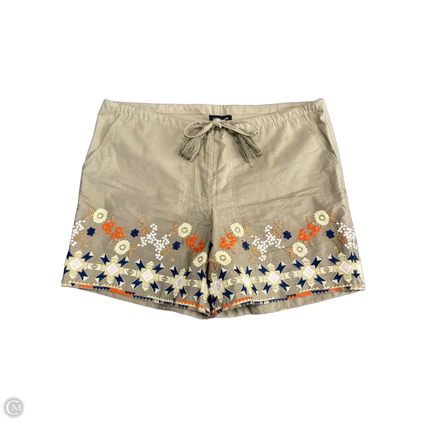 Shorts By Tolani In Taupe, Size: Xs