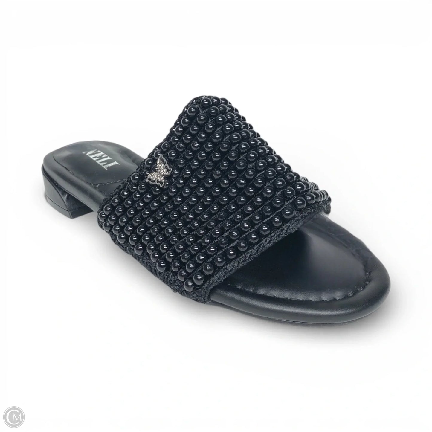 Sandals Heels Block By Vaneli In Black, Size: 7