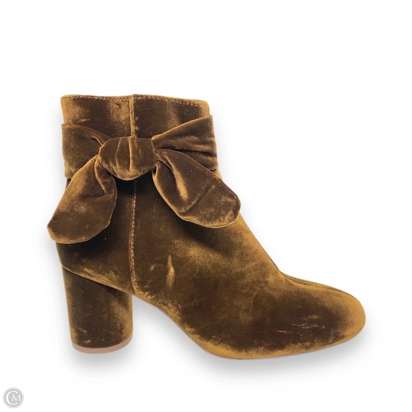 Boots Ankle Heels By Madewell In Brown, Size: 8