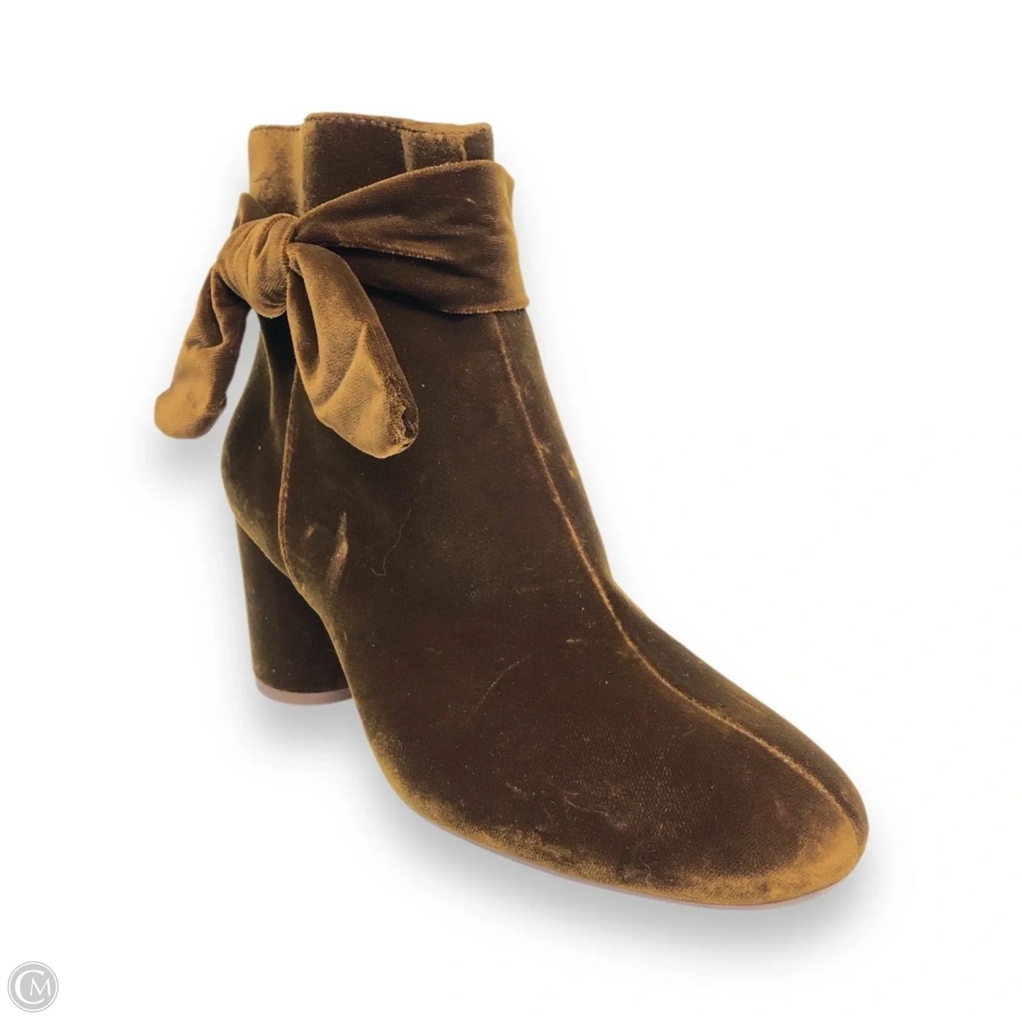 Boots Ankle Heels By Madewell In Brown, Size: 8