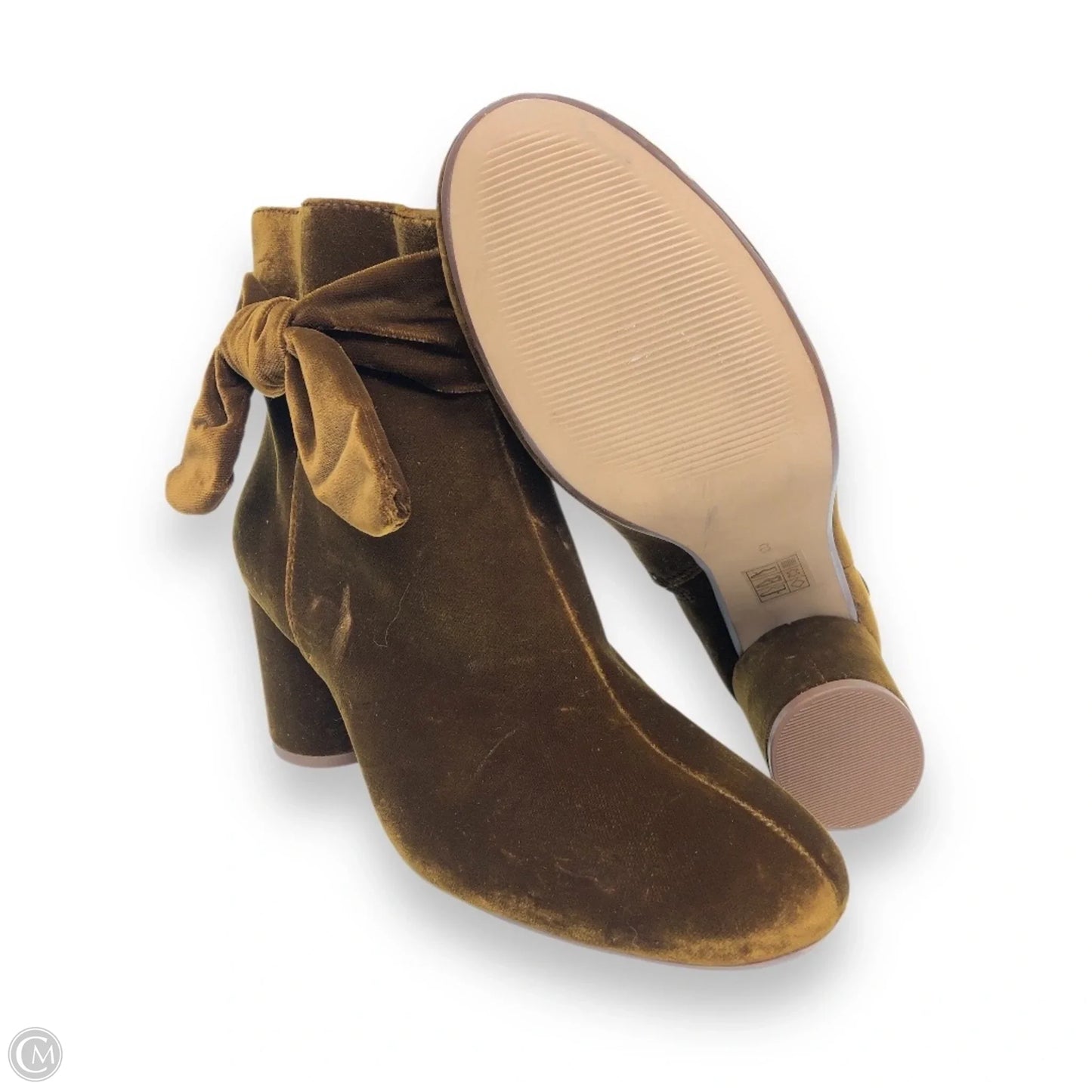 Boots Ankle Heels By Madewell In Brown, Size: 8