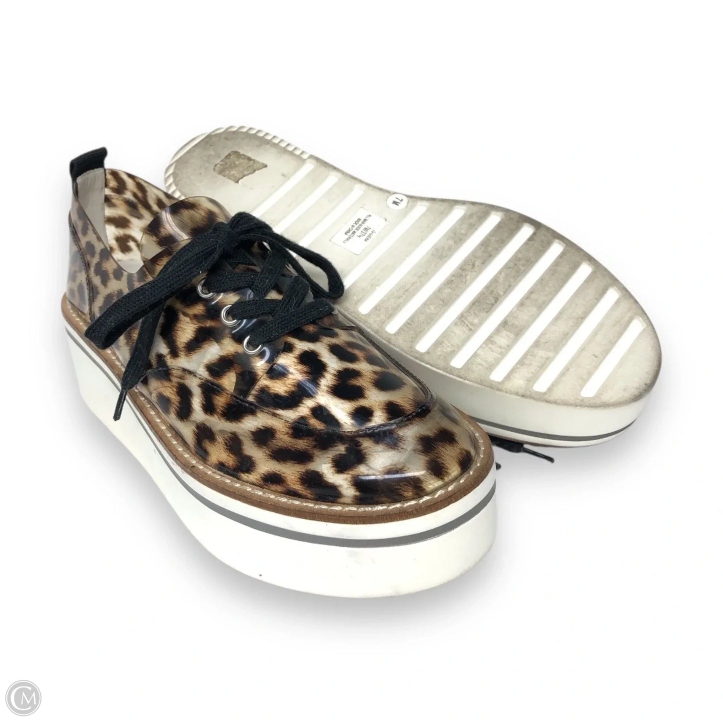 Shoes Sneakers Platform By Jessica Simpson In Animal Print, Size: 7
