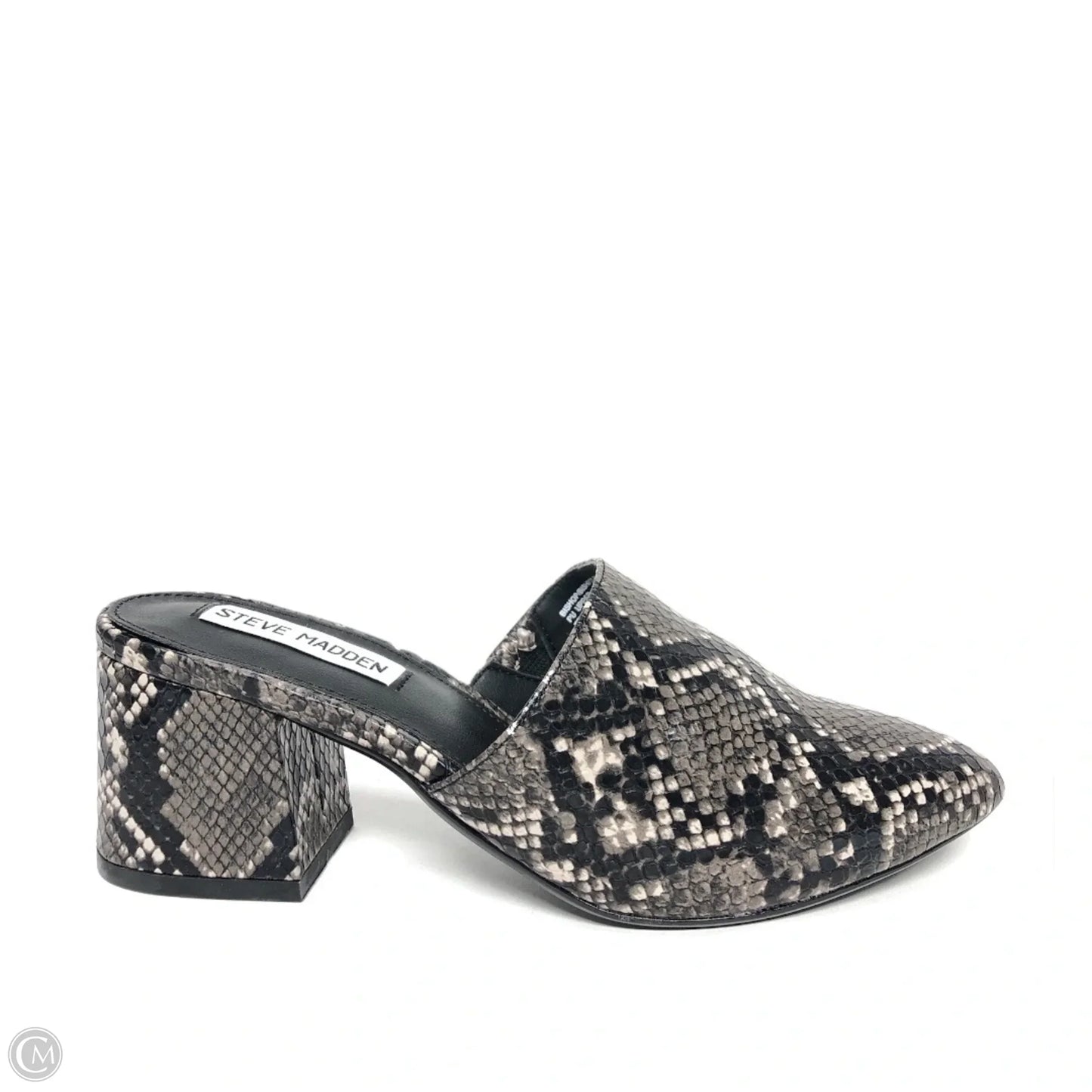 Shoes Heels Block By Steve Madden In Snakeskin Print, Size: 5