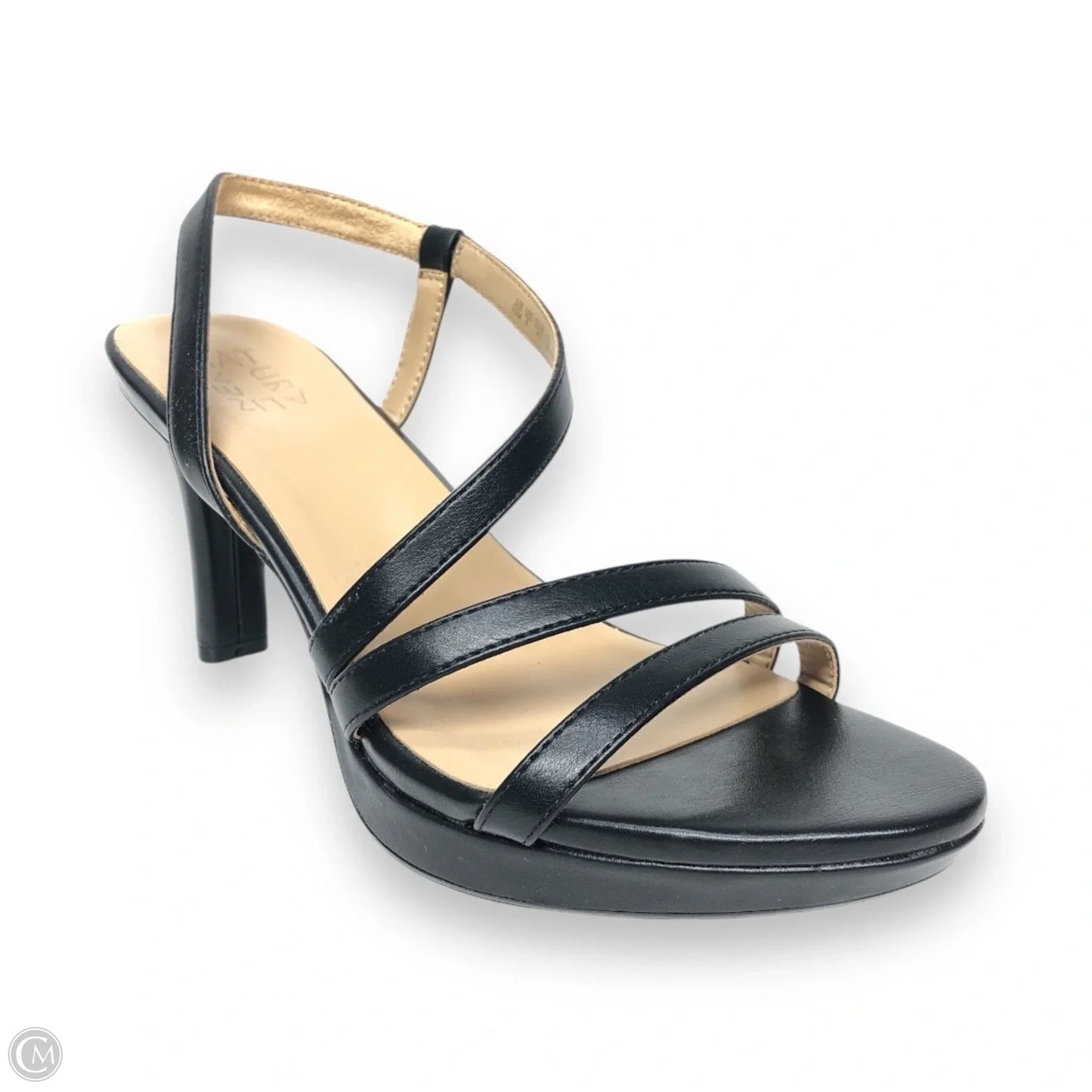 Sandals Heels Block By Naturalizer In Black, Size: 10
