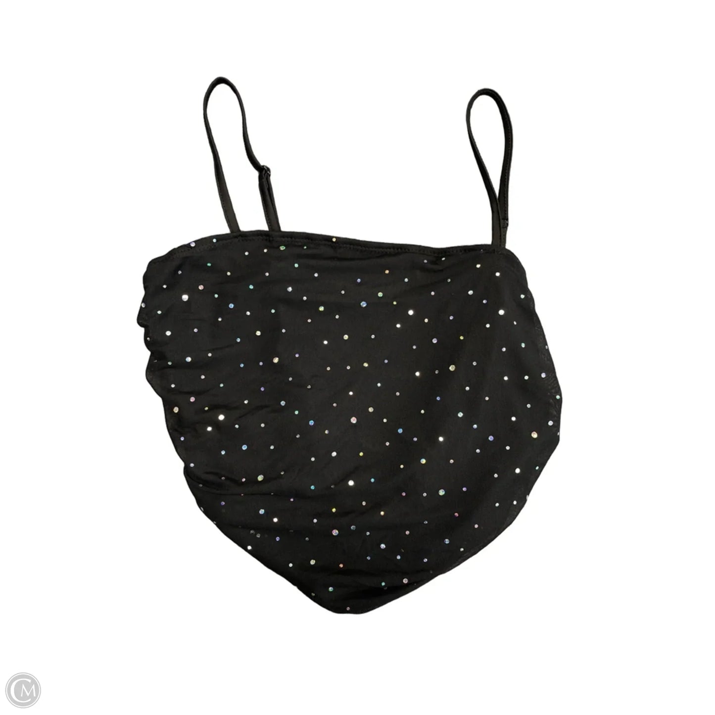 Top Sleeveless By Shein In Black, Size: 8