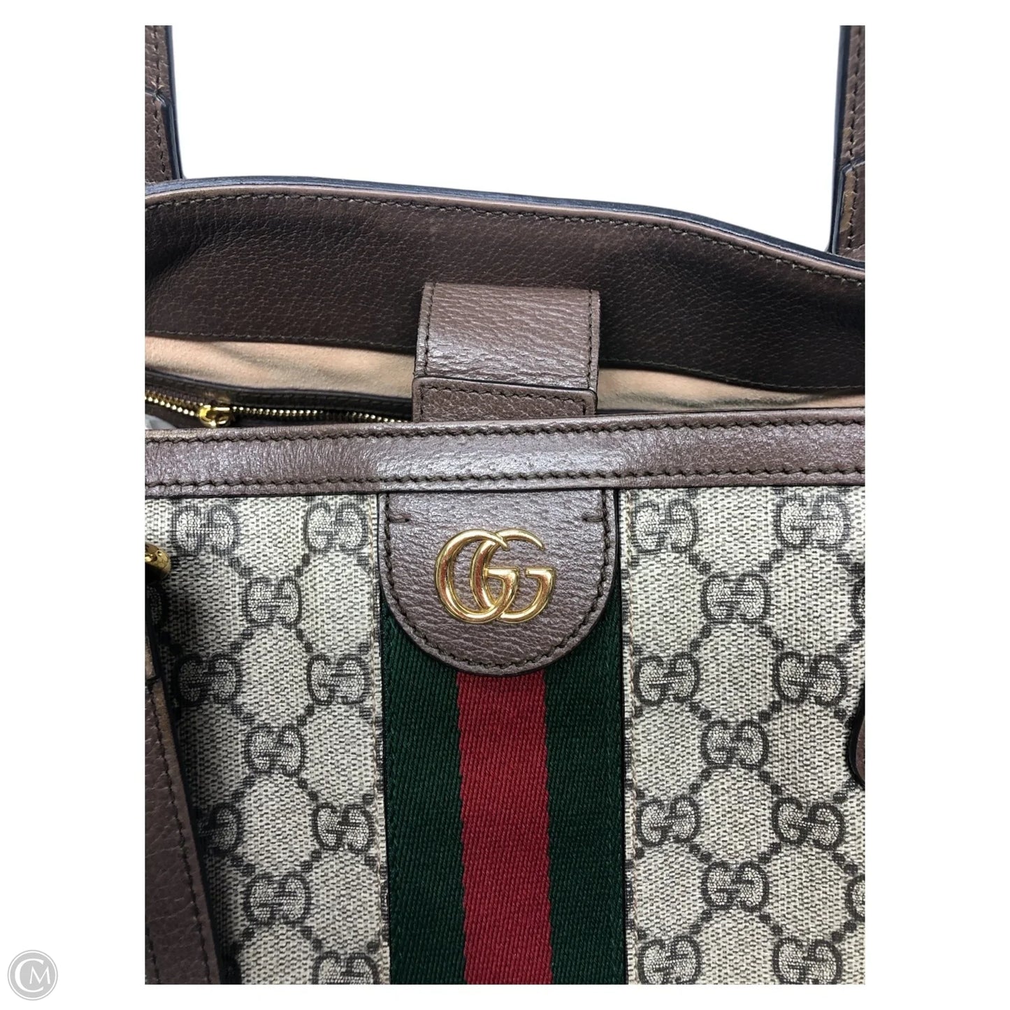 Tote Luxury Designer By Gucci, Size: Large