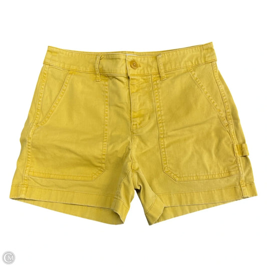 Shorts By J. Crew In Yellow, Size: 2