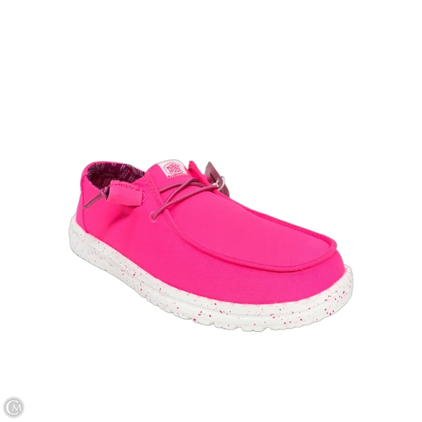 Shoes Flats By Hey Dude In Pink, Size: 7