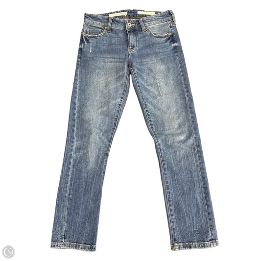 Jeans Boyfriend By Pilcro In Blue Denim, Size: 2