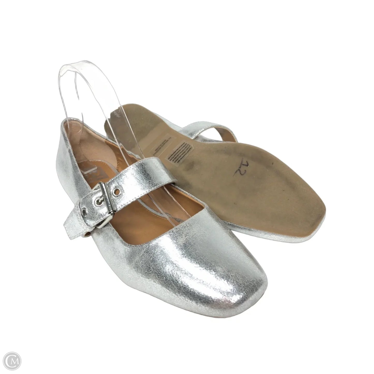 Shoes Flats By Dolce Vita In Silver, Size: 9