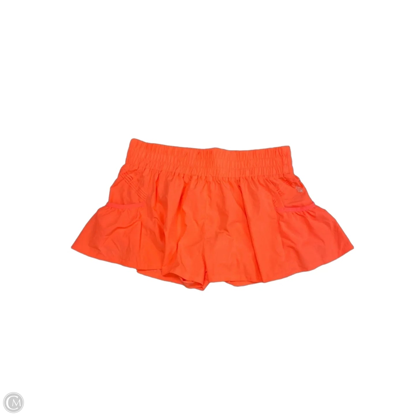 Athletic Shorts By Free People In Orange, Size: Xl