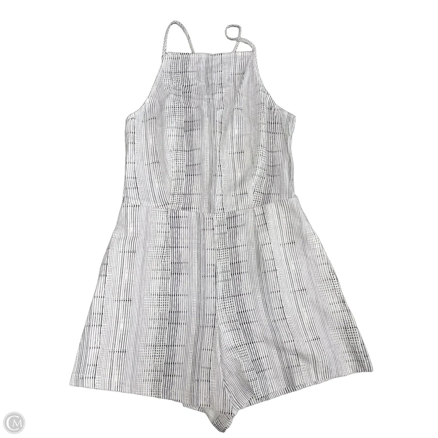 Romper By Open Edit In Black & White, Size: Xs