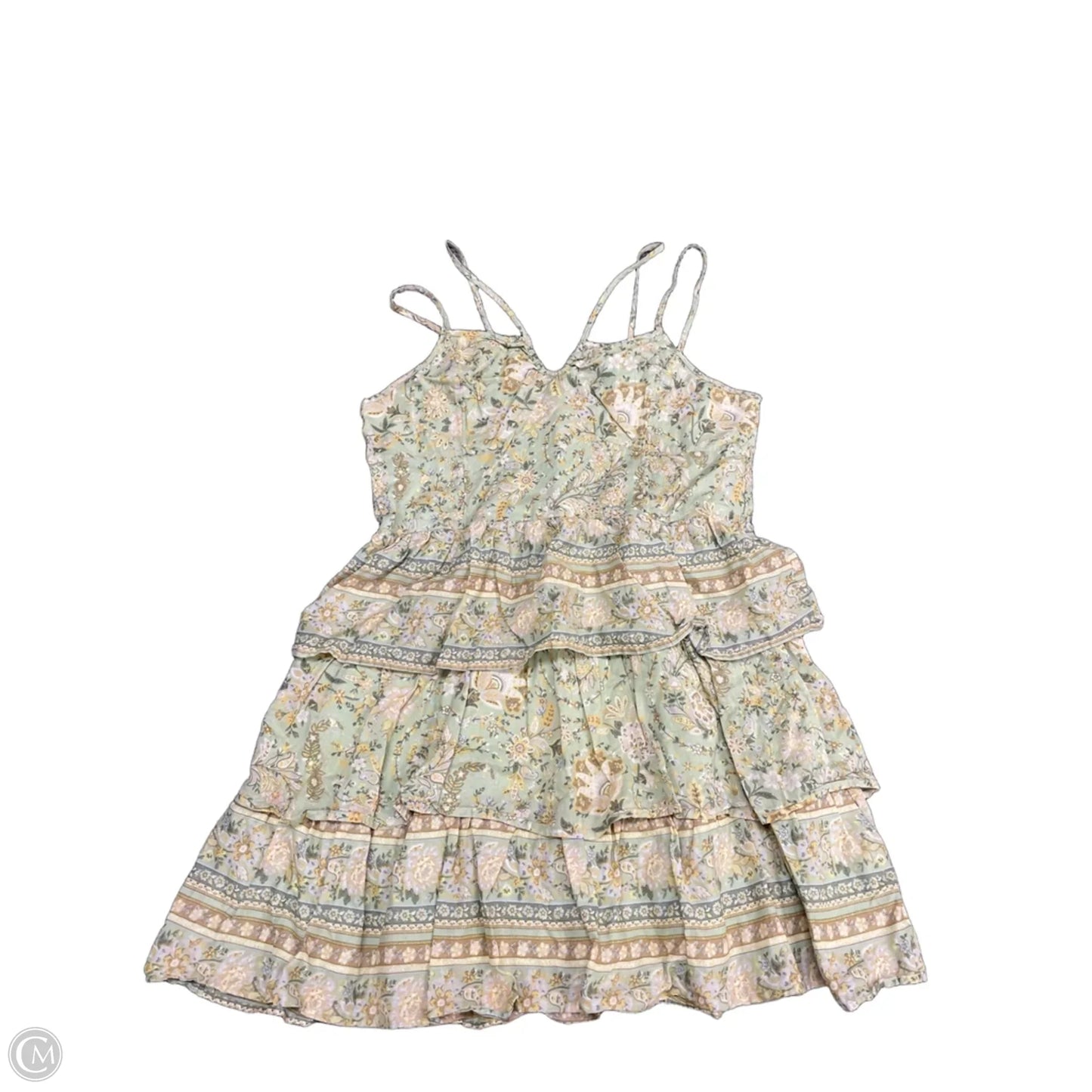 Dress Casual Short By American Eagle In Green, Size: Xl