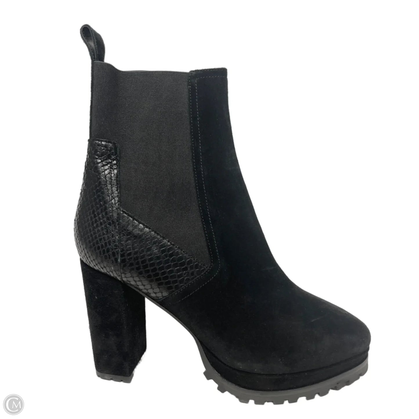 Boots Designer By All Saints In Black, Size: 7.5