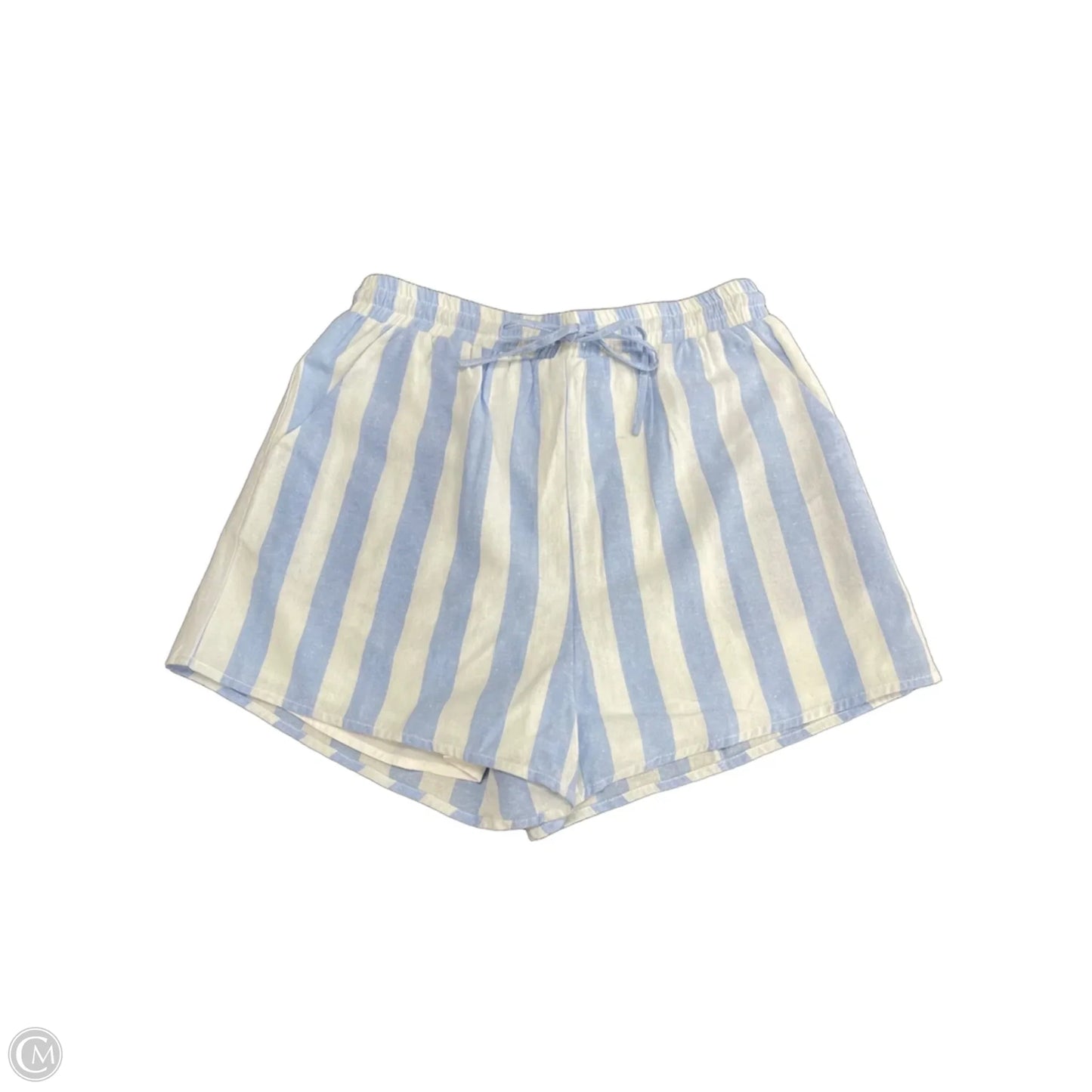 Shorts Set By Day + Moon In Blue & White, Size: M