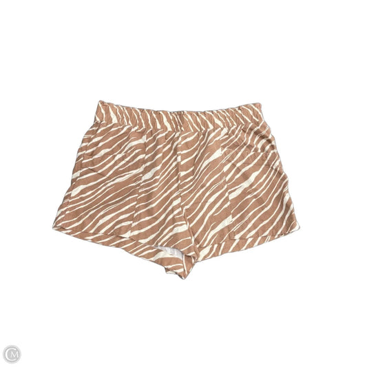 Shorts By A New Day In Brown & Cream, Size: Xl