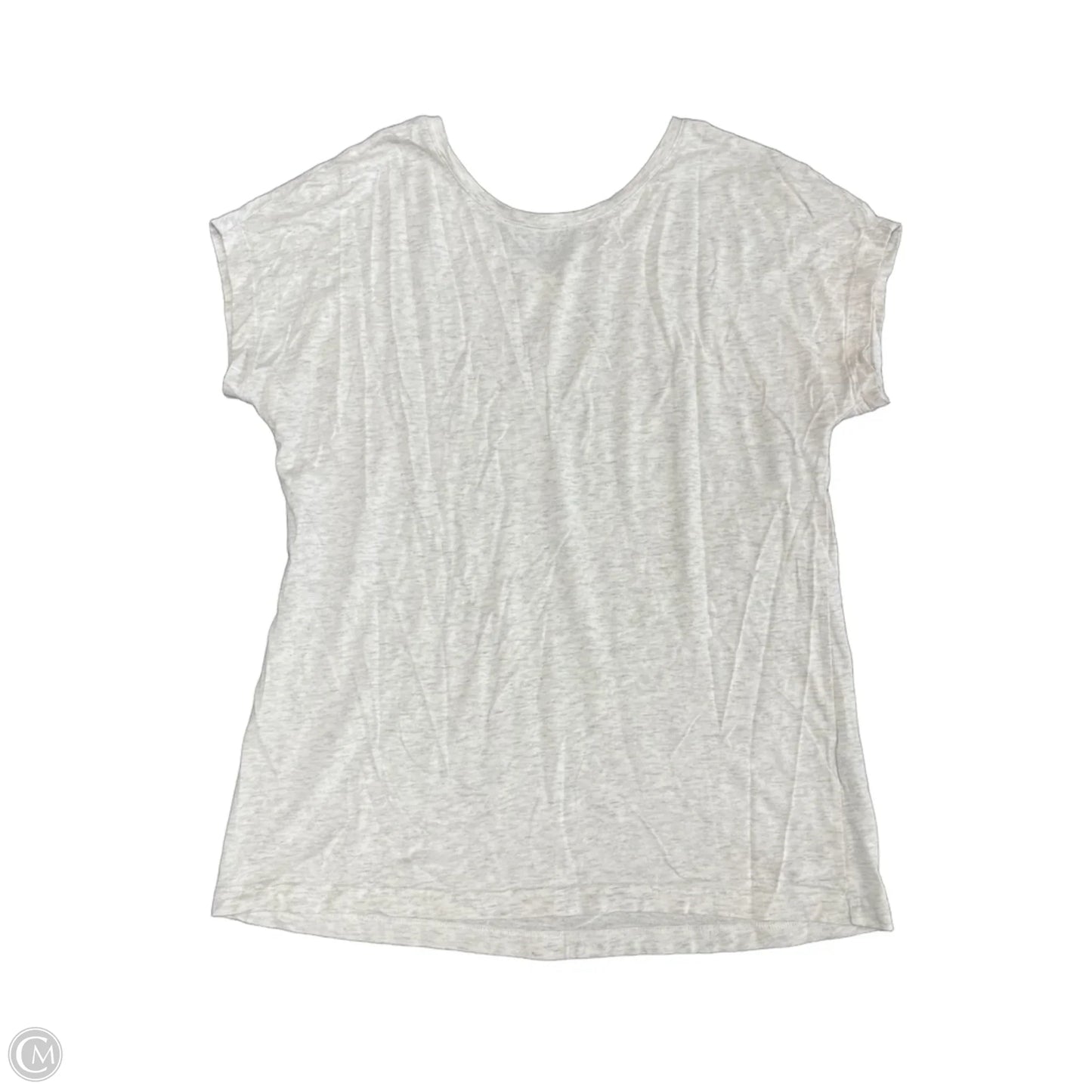 Athletic Top Short Sleeve By On In Grey, Size: S
