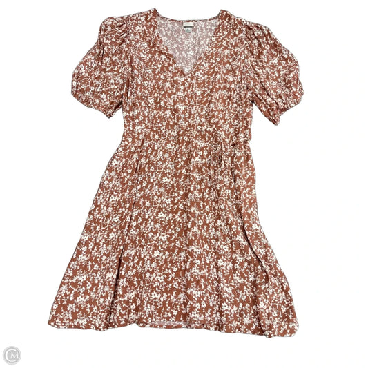 Dress Casual Short By A New Day In Orange & White, Size: Xl