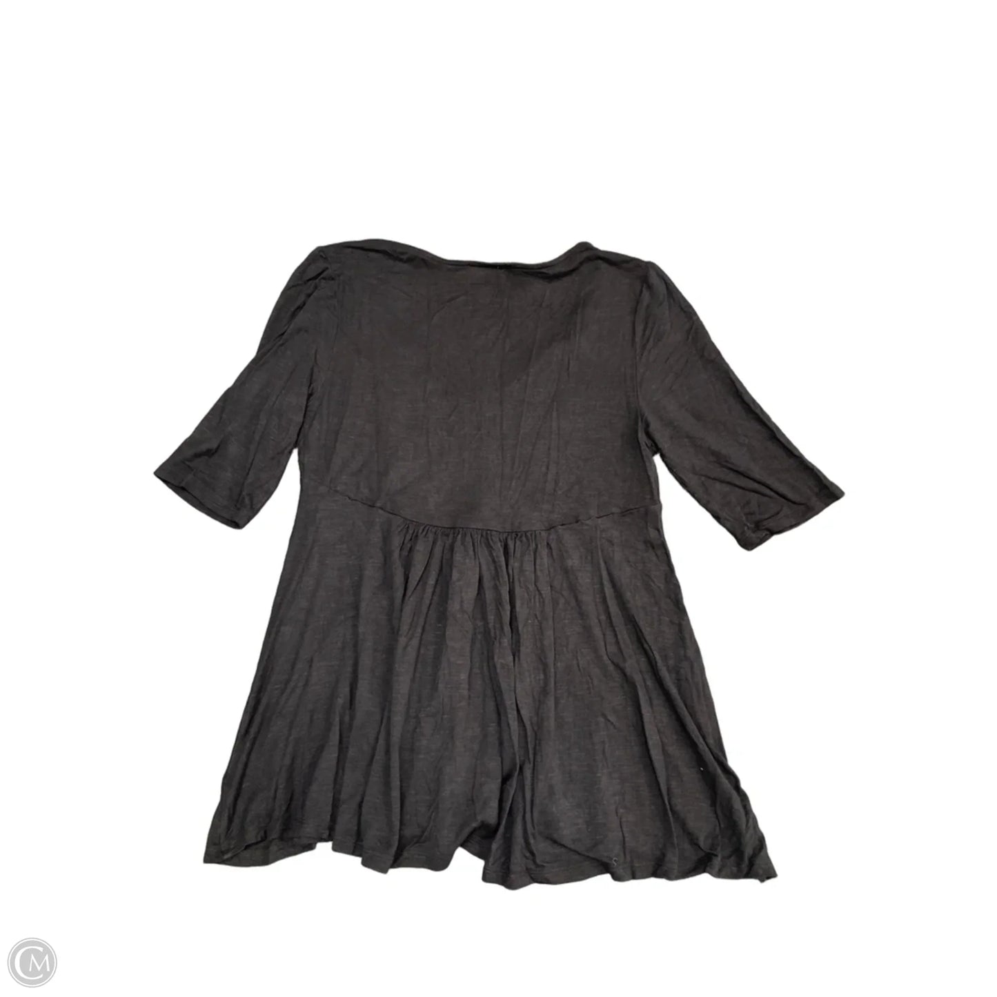 Top Short Sleeve By Deletta In Black, Size: M