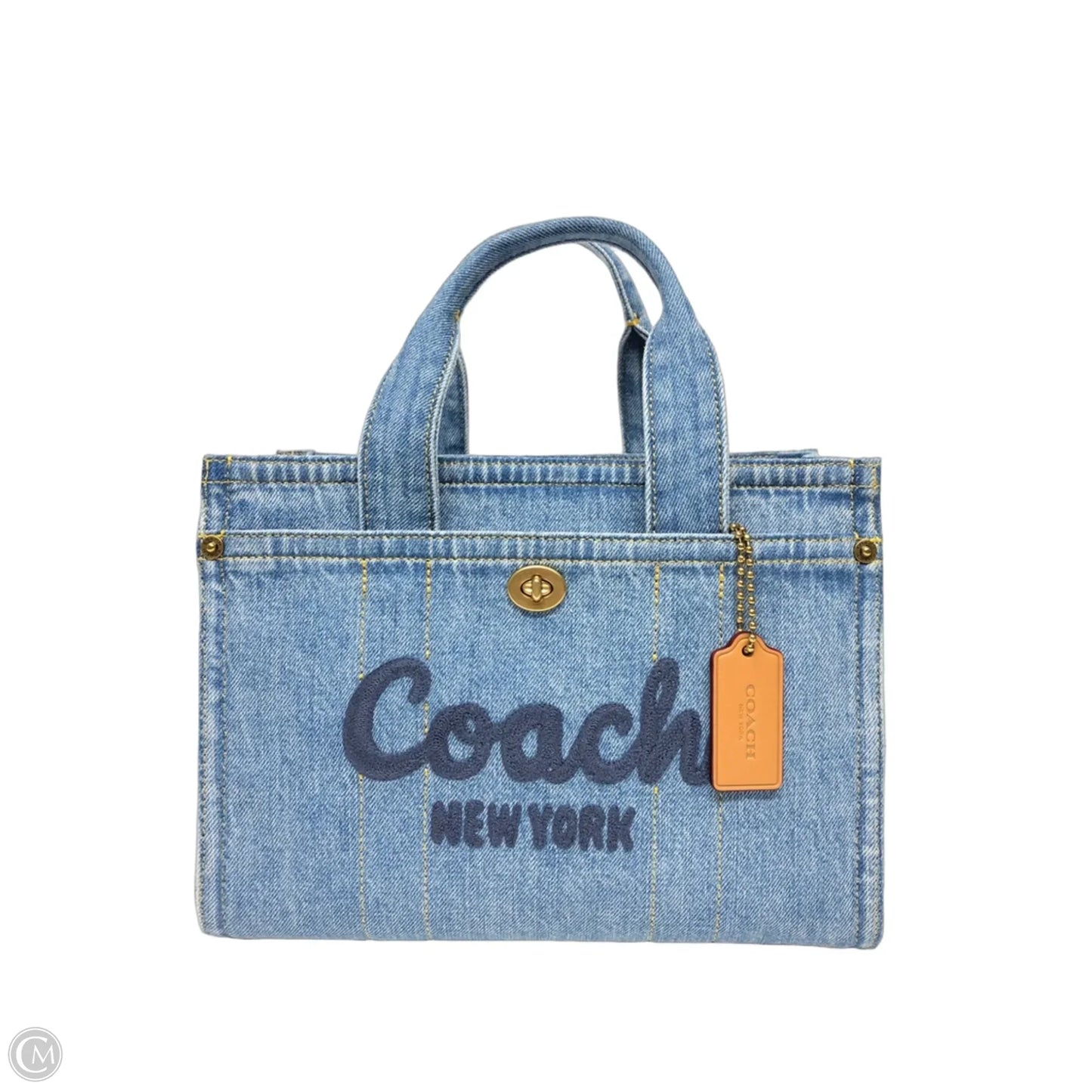 Tote Designer By Coach, Size: Medium