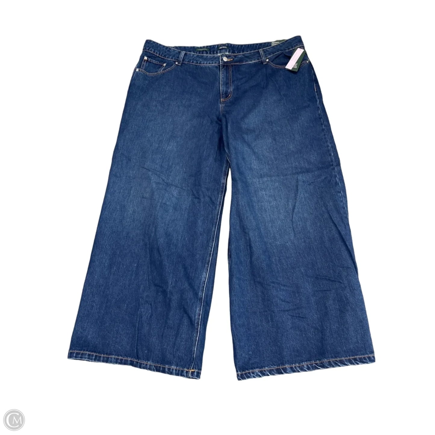 Jeans Wide Leg By Wild Fable In Blue Denim, Size: 20