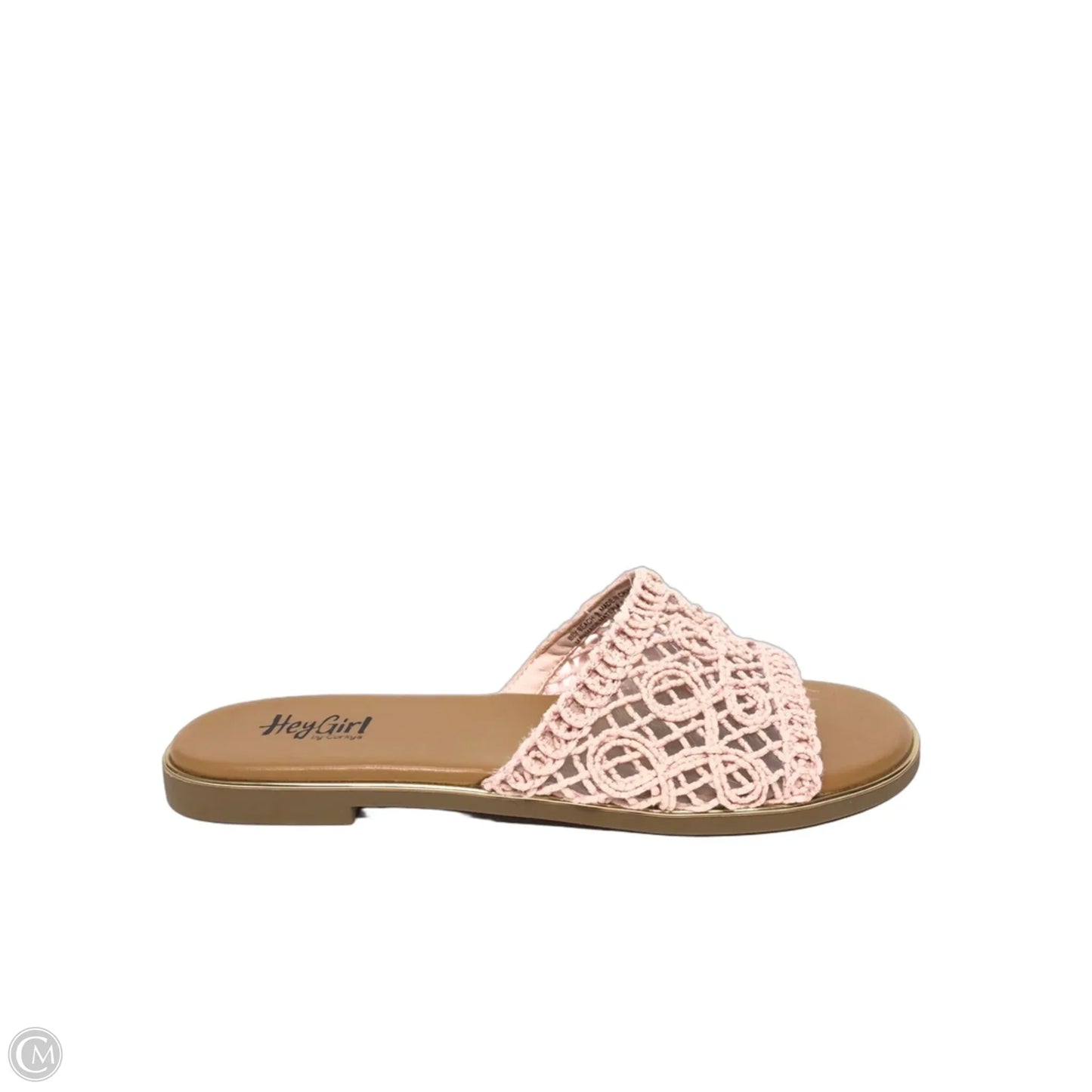 Sandals Flats By Clothes Mentor In Pink, Size: 9