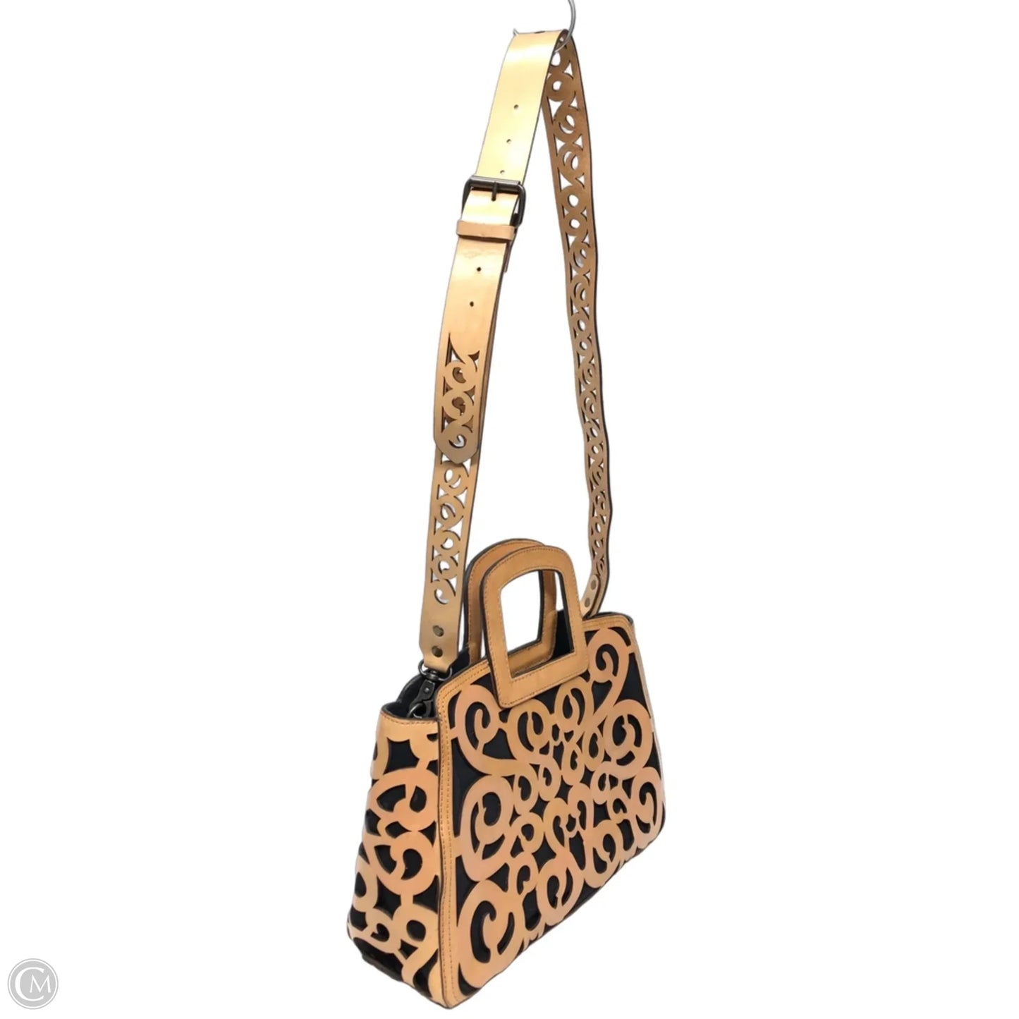 Tote Leather By Cmb, Size: Medium