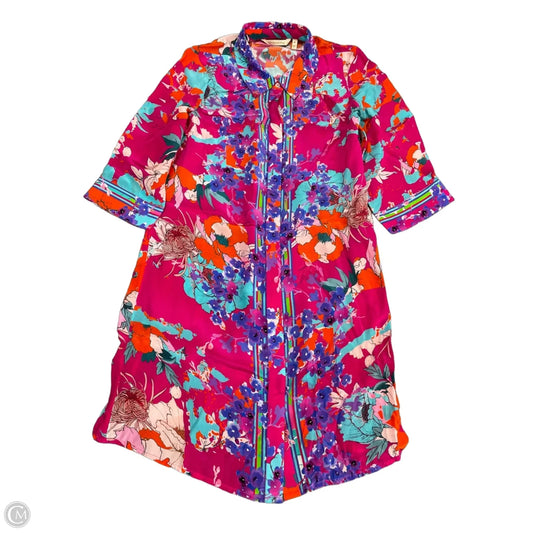 Dress Casual Midi By Soft Surroundings In Multi-colored, Size: Sp