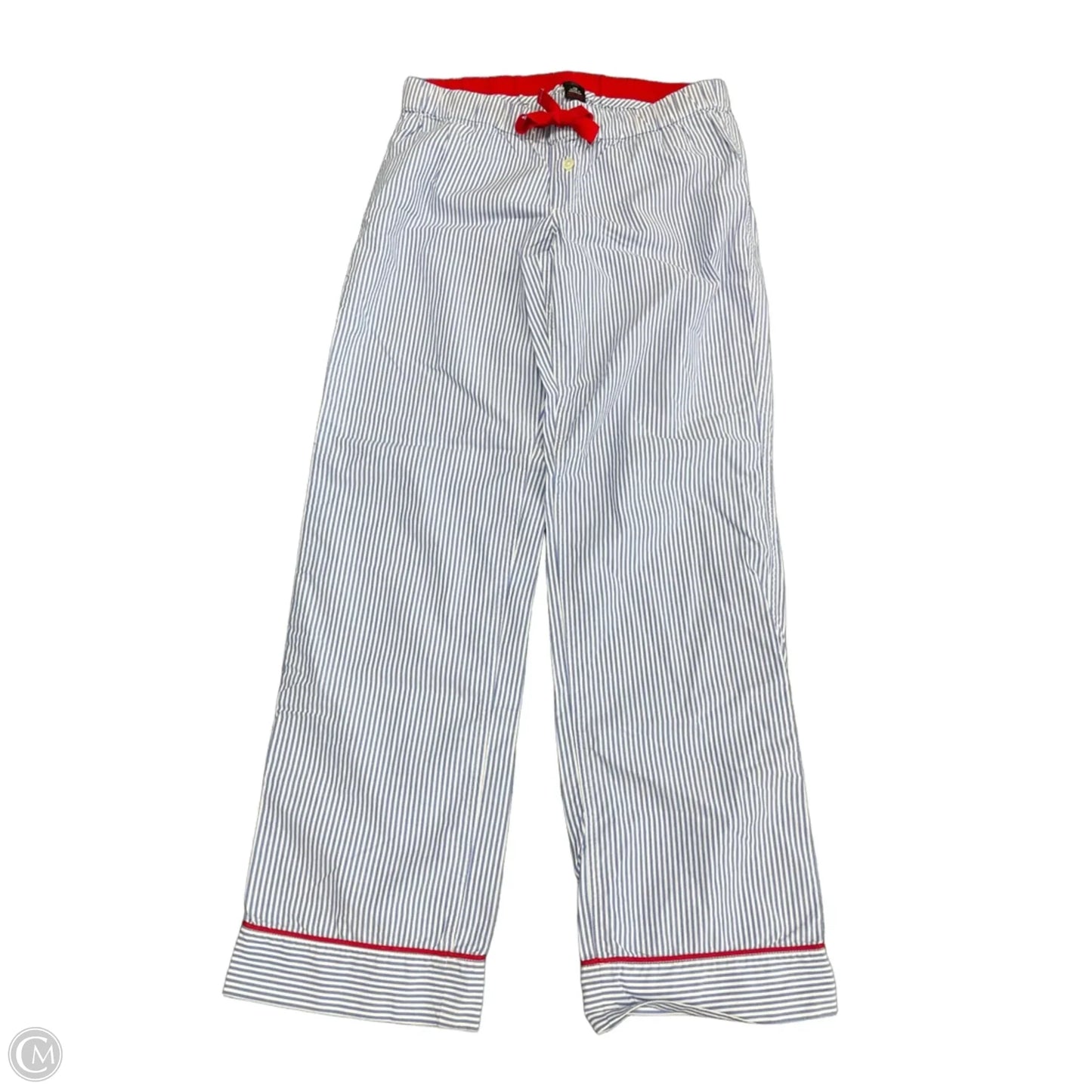 Pajamas 2pc By J. Crew In Blue & White, Size: Xs