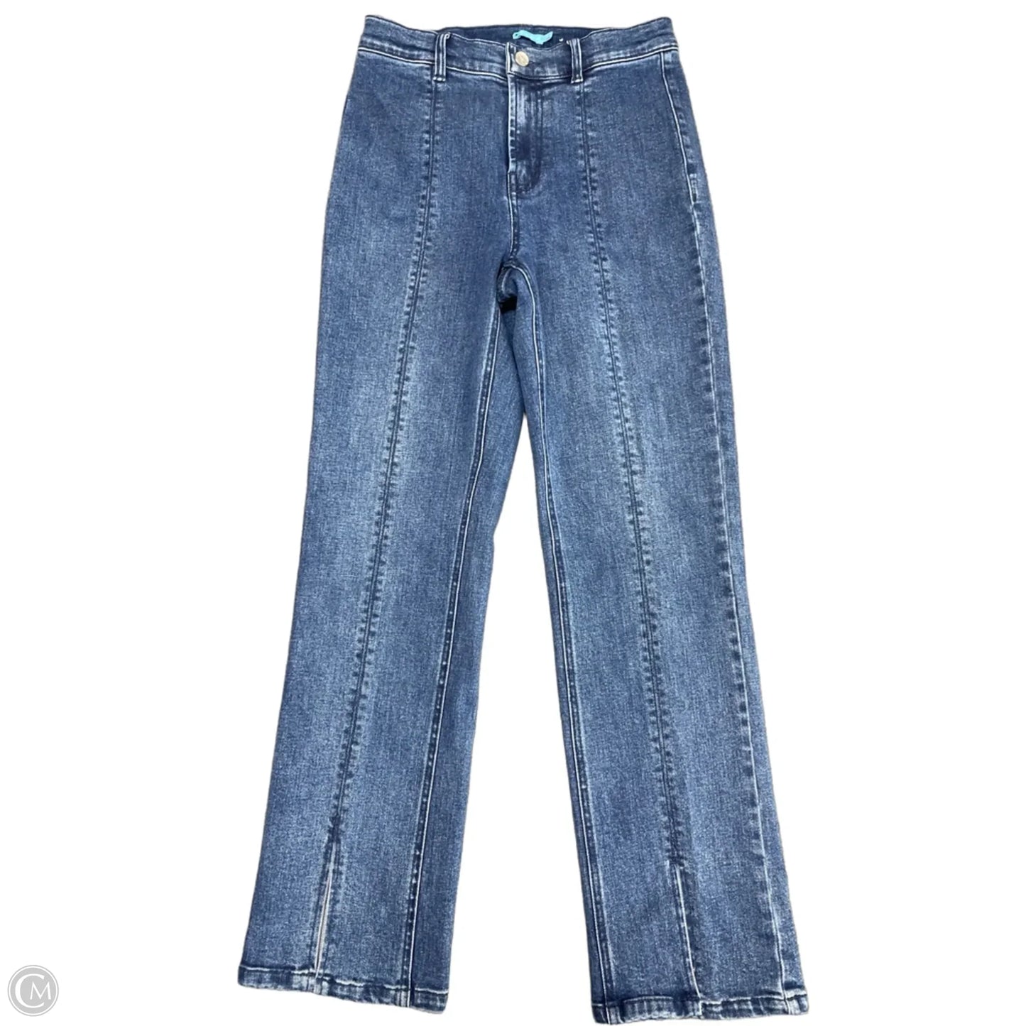 Jeans Straight By J Mclaughlin In Blue Denim, Size: 0