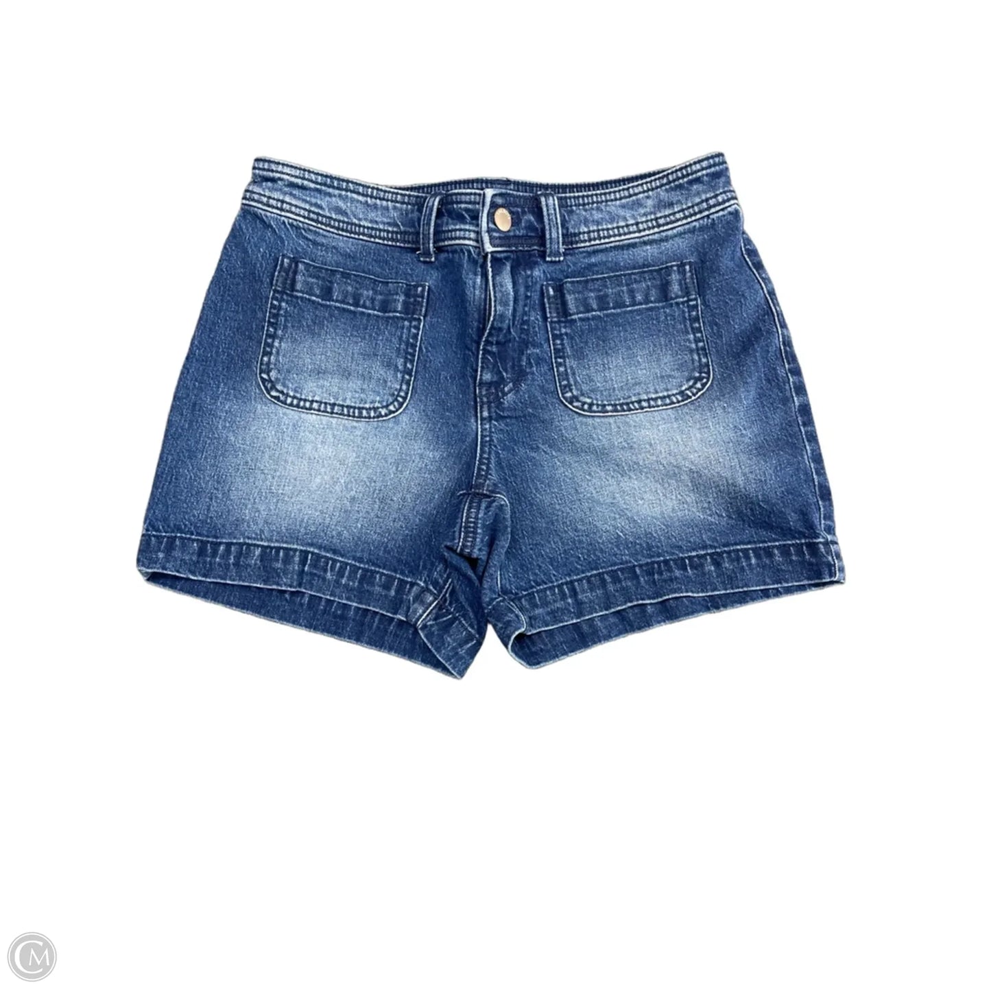 Shorts By Talbots In Blue Denim, Size: 2p