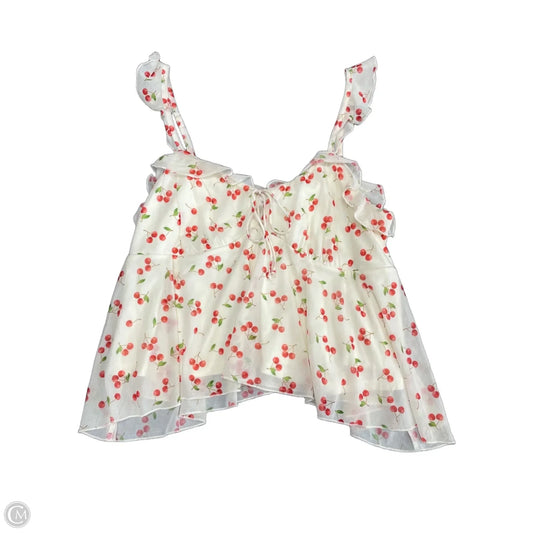 Blouse Sleeveless By Wild Fable In Multi-colored, Size: Xl