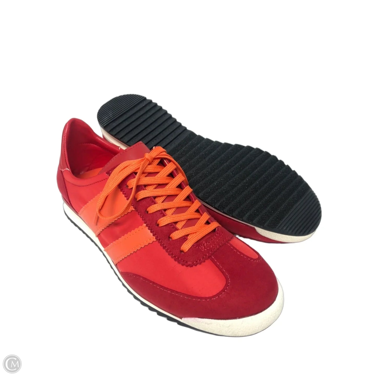 Shoes Sneakers By Madden Girl In Orange & Red, Size: 7
