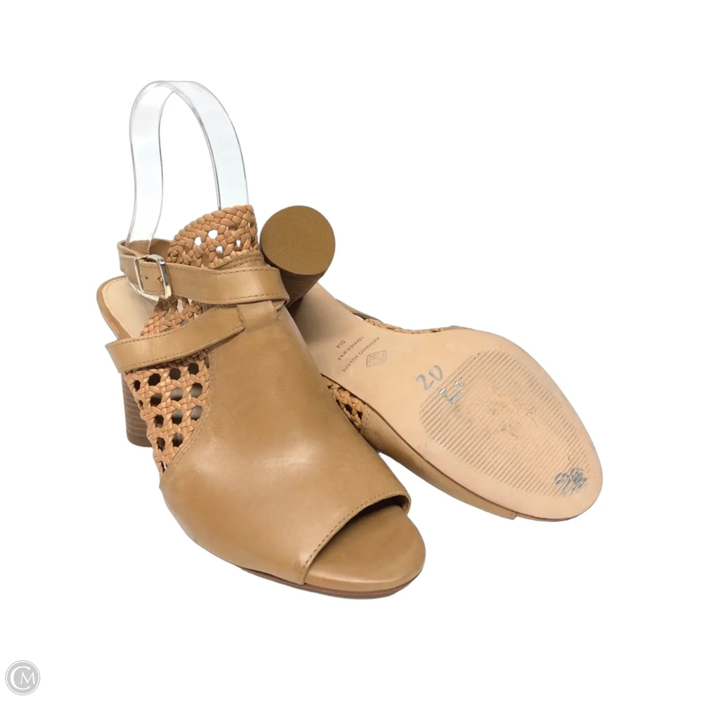 Shoes Heels Block By Antonio Melani In Tan, Size: 9