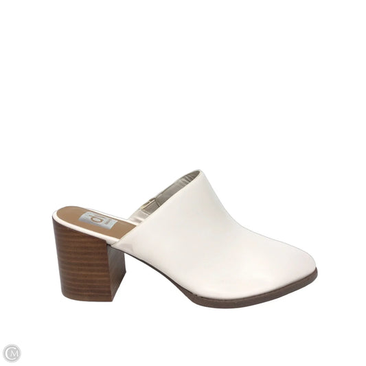 Shoes Heels Block By Dolce Vita In Beige, Size: 10