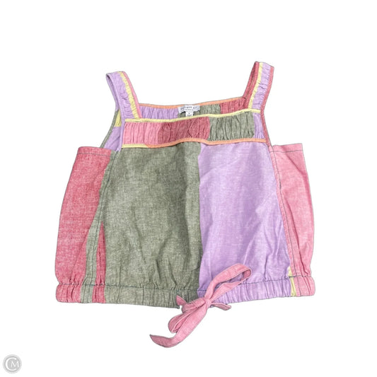 Top Sleeveless By Current Air In Multi-colored, Size: S
