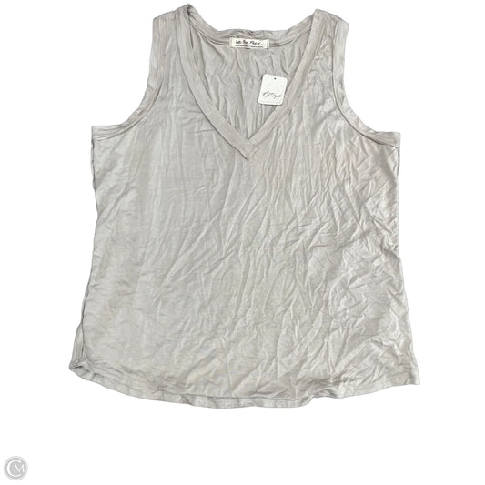 Top Sleeveless Basic By We The Free In Grey, Size: L