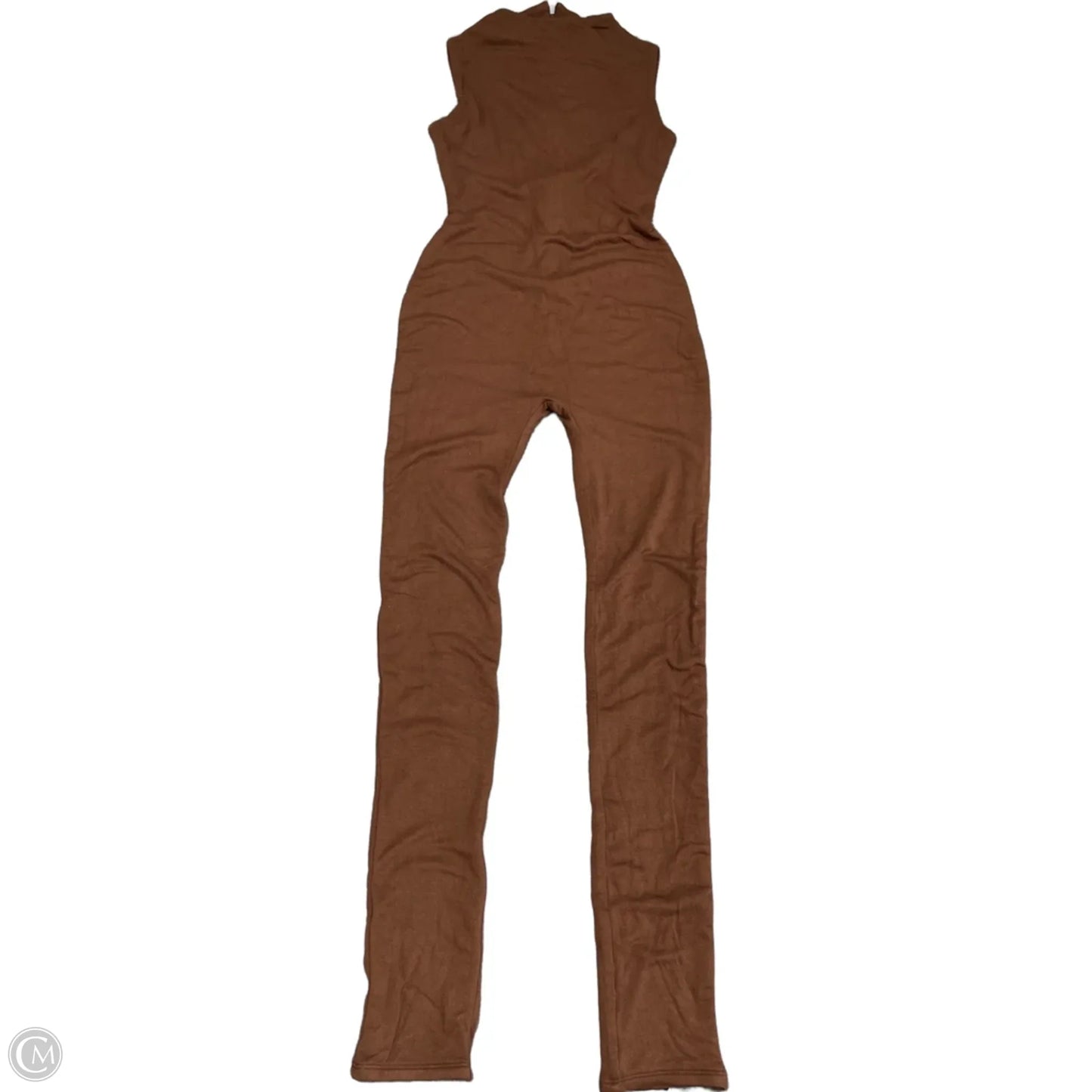 Jumpsuit By Nakedwardrobe In Brown, Size: L
