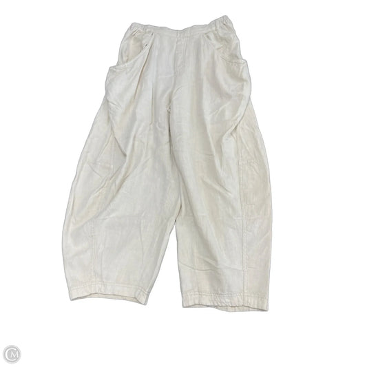 Pants Wide Leg By Free People In Beige, Size: L