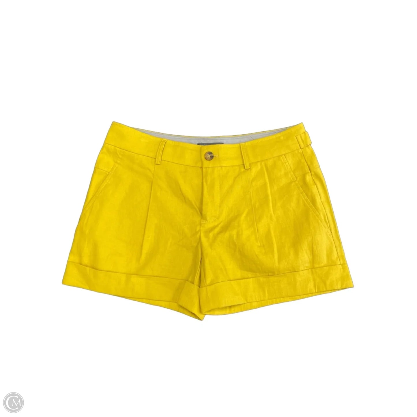 Shorts By Vince In Yellow, Size: 4
