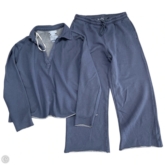 Lounge Set Pants By C And C In Blue, Size: S