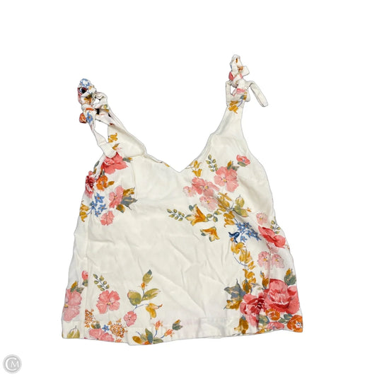 Blouse Sleeveless By Sezane In Floral Print, Size: S