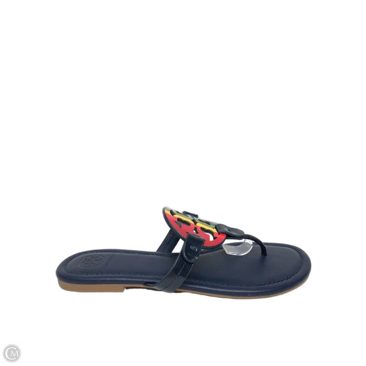 Sandals Designer By Tory Burch In Multi-colored, Size: 8
