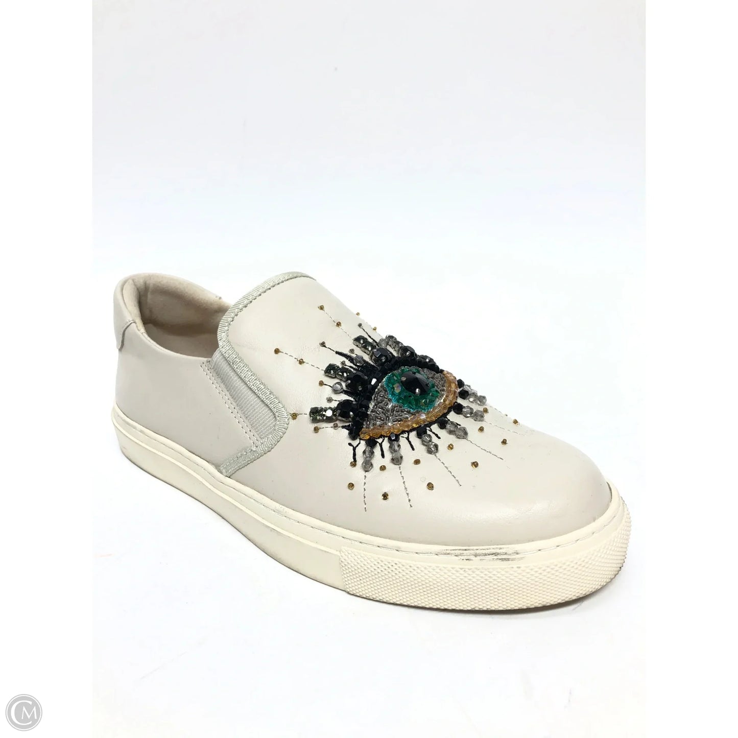 Shoes Sneakers By Kurt Geiger In Beige, Size: 8.5