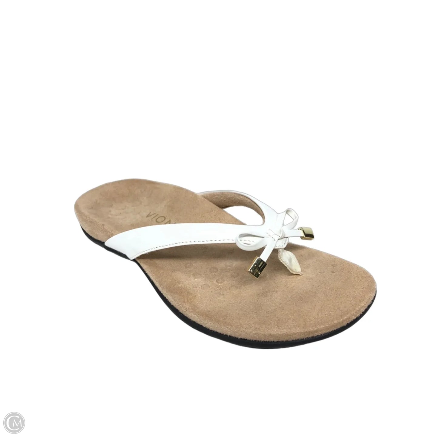 Sandals Flip Flops By Vionic In White, Size: 7