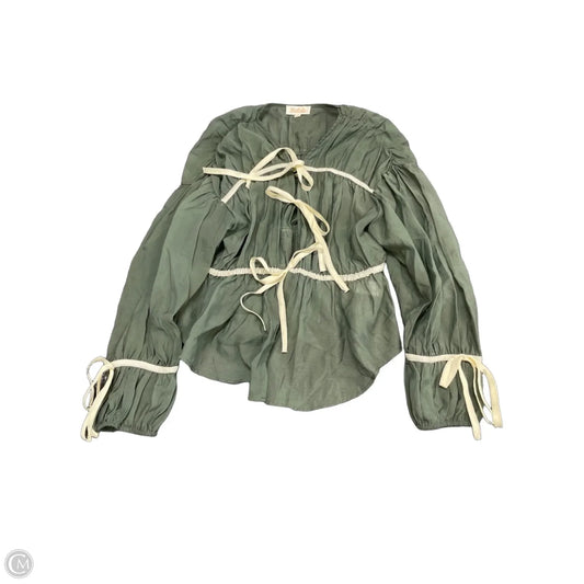 Cardigan By Listicle In Green, Size: M