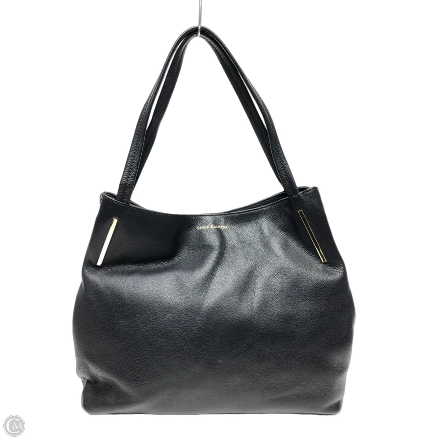 Handbag Leather By Vince Camuto, Size: Large