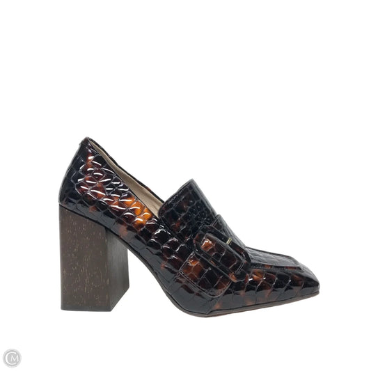 Shoes Heels Block By Louise Et Cie In Brown, Size: 9.5