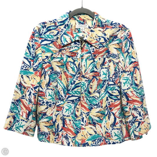 Jacket Other By Coldwater Creek In Multi-colored, Size: M