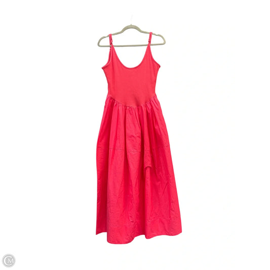 Dress Casual Midi By Free People In Pink, Size: S